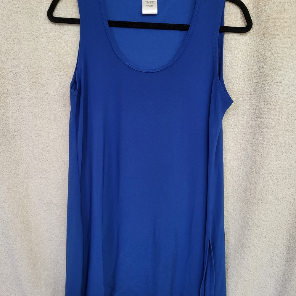 Blue Tunic, Slinky Brand, S